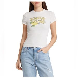 RE/DONE SQUEEZE ME 90S BABY TEE